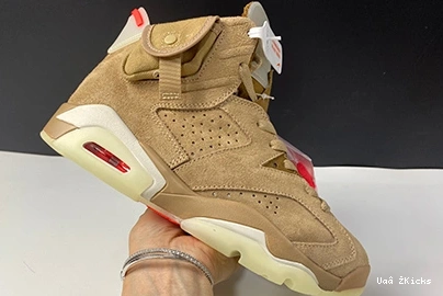 DH0690- 628 British Jordan Khaki Travis 9018 Retro Scott Popular 6 0716